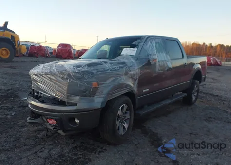 2013 Ford F-150 Fx4 from USA, damaged, VIN 1FTFW1ET3DKF61157